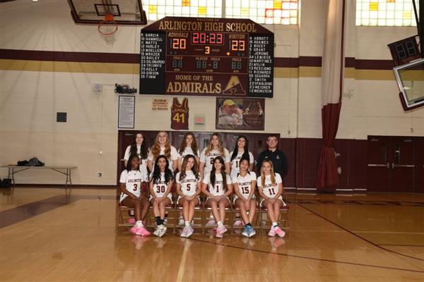 JV A girls basketball